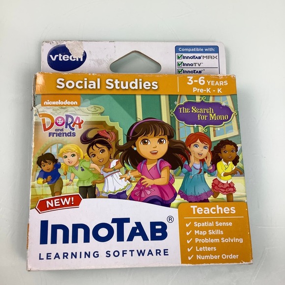NEW VTech Dora and friends The search for mono Innotab learning software SEALED - Picture 10 of 10